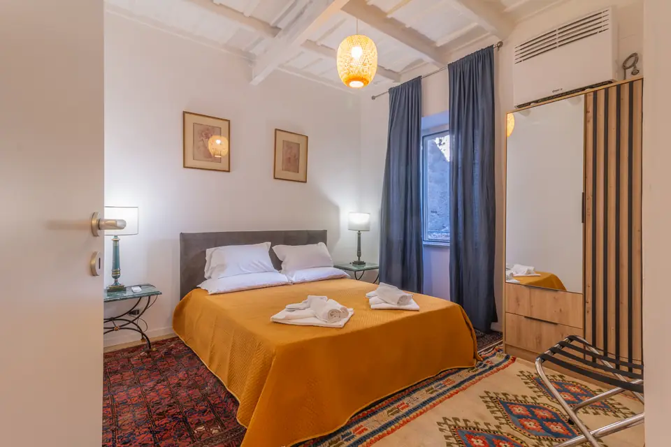 Bedroom with king-size bed